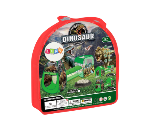 Playground for Children 3in1 Tent House Pool Dinosaurs