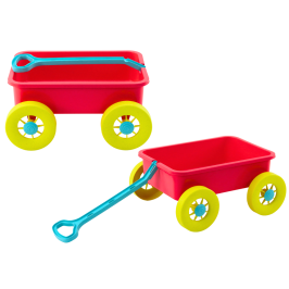 Sand Toy Cart Pastel Pink