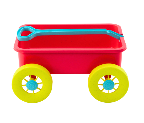 Sand Toy Cart Pastel Pink