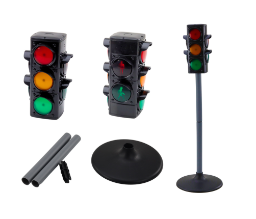 Policeman Educational Set Traffic Control Signal 10 Pieces