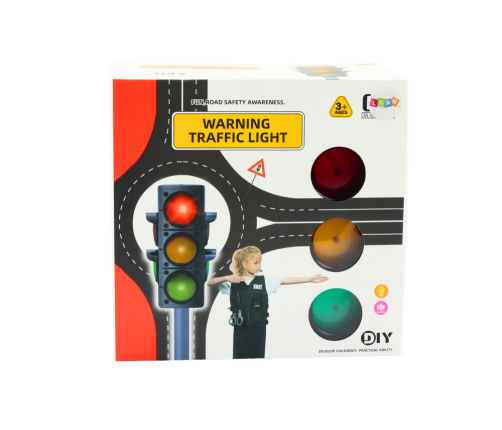 Policeman Educational Set Traffic Control Signal 10 Pieces