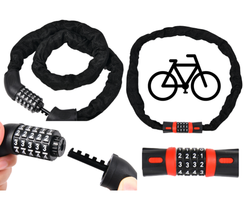 Bike Lock Lock Combination Lock Numeric Code