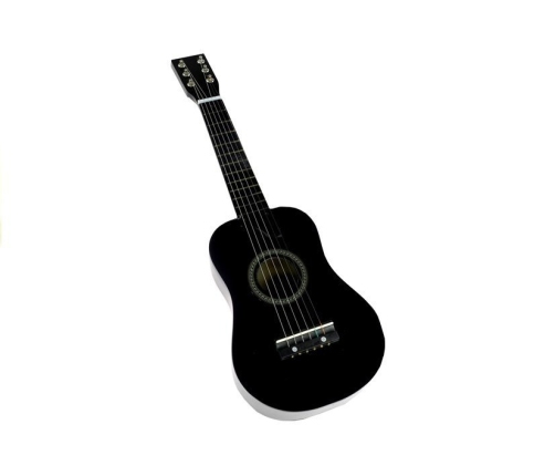 Classic Wooden Guitar For Kids Black Looking Like Real