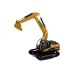 Crawler Excavator Friction Drive Sound and Light Effects 1:50