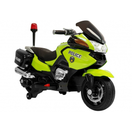 Electric Ride-On Police Motorbike HZB118 Green