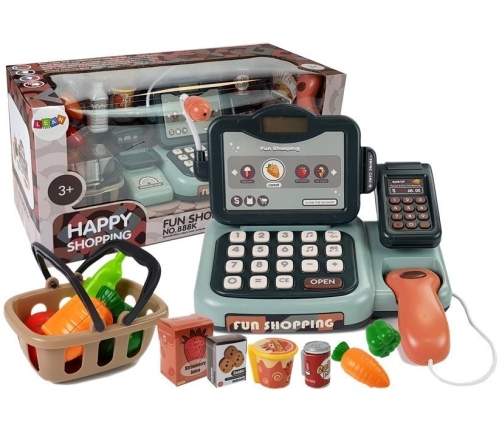 Cash Register Shop Kit with Microphone Sound Terminal