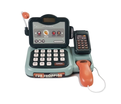 Cash Register Shop Kit with Microphone Sound Terminal