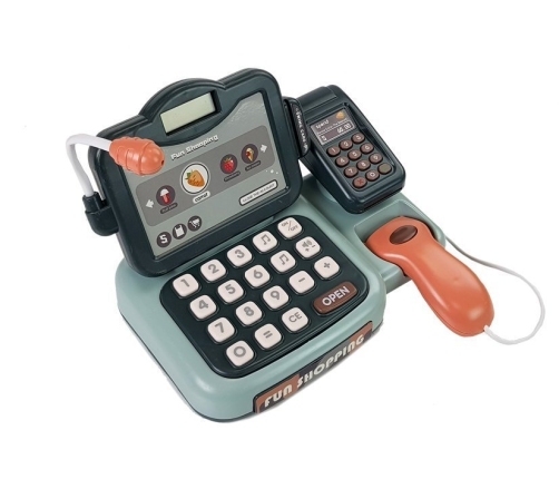 Cash Register Shop Kit with Microphone Sound Terminal