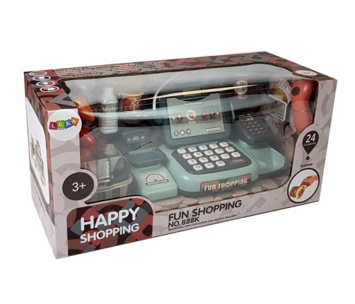 Cash Register Shop Kit with Microphone Sound Terminal