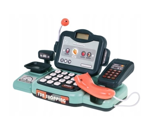 Cash Register Shop Kit with Microphone Sound Terminal