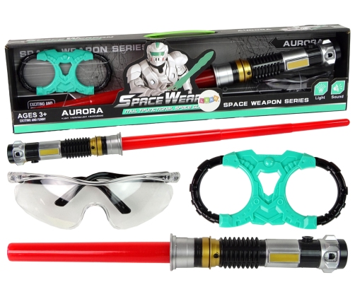 Space Toys Lightsaber Safety Glasses Sound