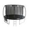 LEAN Sport Max 12ft Trampoline Black-Green