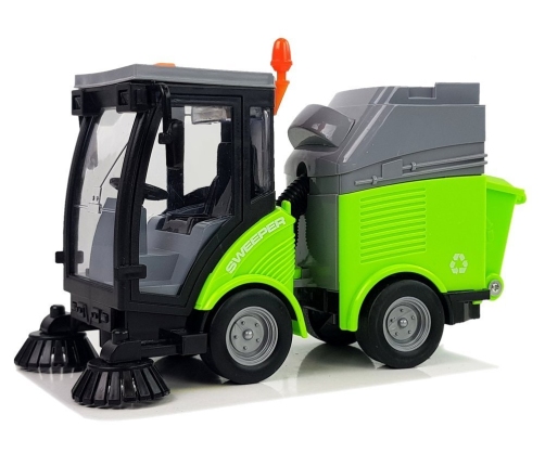 Rubbish Sweeper with Sound and Moving Parts Friction Drive 1:16