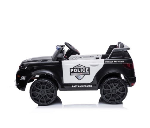 Divvietīgs bērnu elektromobilis Police BBH-021 Black