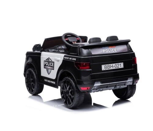 Divvietīgs bērnu elektromobilis Police BBH-021 Black