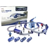 Police Town Train Set Blue 203 km/h