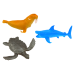 Set of 10 Underwater Sea Animal Figures