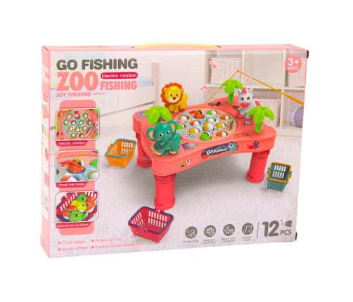 Fishing Arcade Game Pink Table