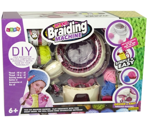 Creative Braiding Machine Set 5 Colours