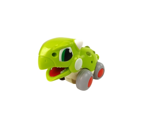 Dinosaur On Wheels Green Figure