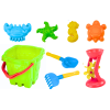 Sand Toy Set Bucket Castle Grinder 9 El