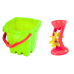 Sand Toy Set Bucket Castle Grinder 9 El