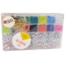 Jewellery Making Bead Set Letters 14 Colours