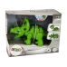 Interactive Dinosaur Triceratops Steam Water Sound Green