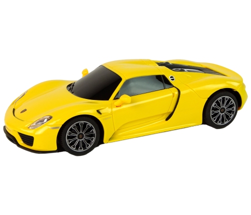 Car R/C Porsche 918 1:24 Rastar Yellow