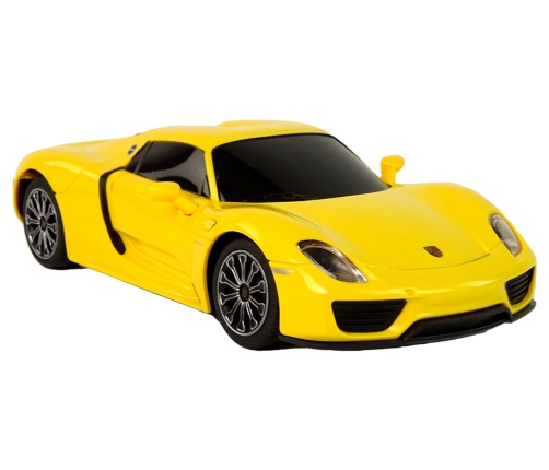 Car R/C Porsche 918 1:24 Rastar Yellow