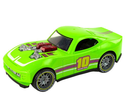 Car 1:14 Car Green Sports Sound Lights Vehicle