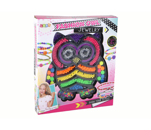 DIY Jewelry Making Kit Beads 3000 Pieces. Owl