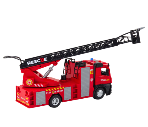 Fire Truck With Boom Lights Sounds Water Red