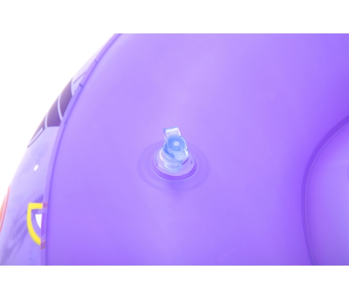 Kosmos LED Inflatable Chair 72 x 72 x 64 Bestway 75122 Purple