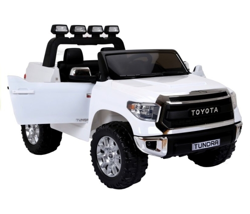 Divvietīgs bērnu elektromobilis Toyota Tundra White