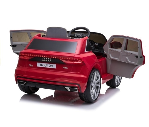 Audi Q8 JJ2066 Electric Ride-On Car Red