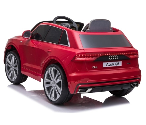 Audi Q8 JJ2066 Electric Ride-On Car Red