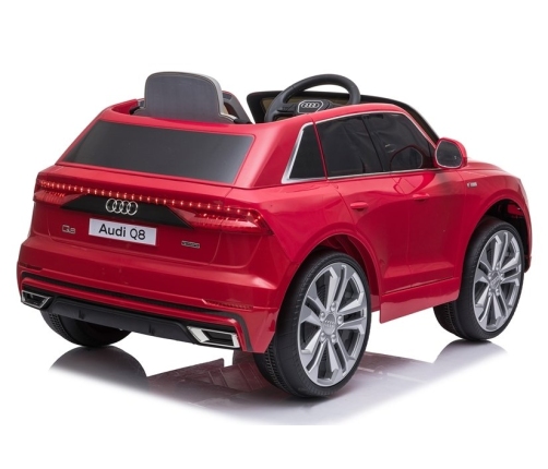 Audi Q8 JJ2066 Electric Ride-On Car Red