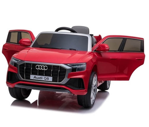 Audi Q8 JJ2066 Electric Ride-On Car Red