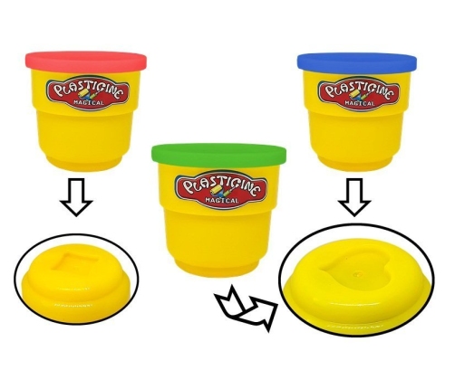 Play dough Set Ice Cream Machine Squeezer Molds