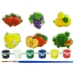 Plaster Painting Set Fruit Strawberry Grapes Banana