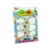 Plaster Painting Set Fruit Strawberry Grapes Banana