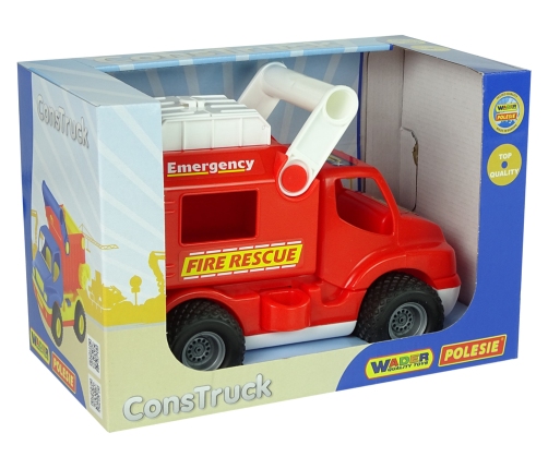 Fire Brigade ConsTruck Red Polesie 41920