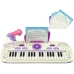 Electric Piano Keyboard For Kids Pink USB notes