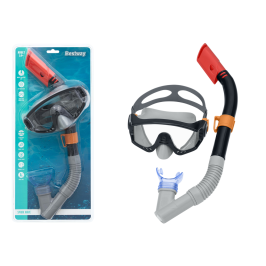 Diving Set Black Mask Snorkel Bestway 24068