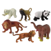 Set of 6 Wild Animals Figures  Animals Of The World