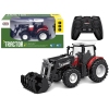 Red Remote Controlled Tractor 2.4G Moving Bucket 1:24