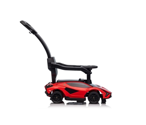 Stumjama mašīna ar rokturi Lamborghini QLS-996T Red