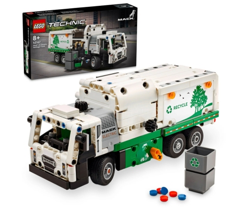 LEGO TECHNIC Sets MACK® LR ELECTRIC Garbage Truck 503 Elements 42167