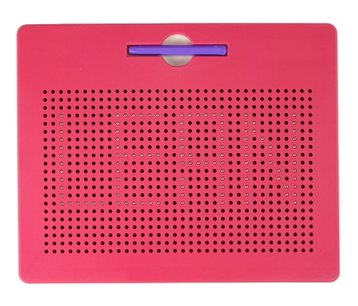 Magnetic whiteboard with balls Magnetic tablet pads Pink